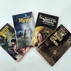 Vintage Gothic Horror Paperback Books